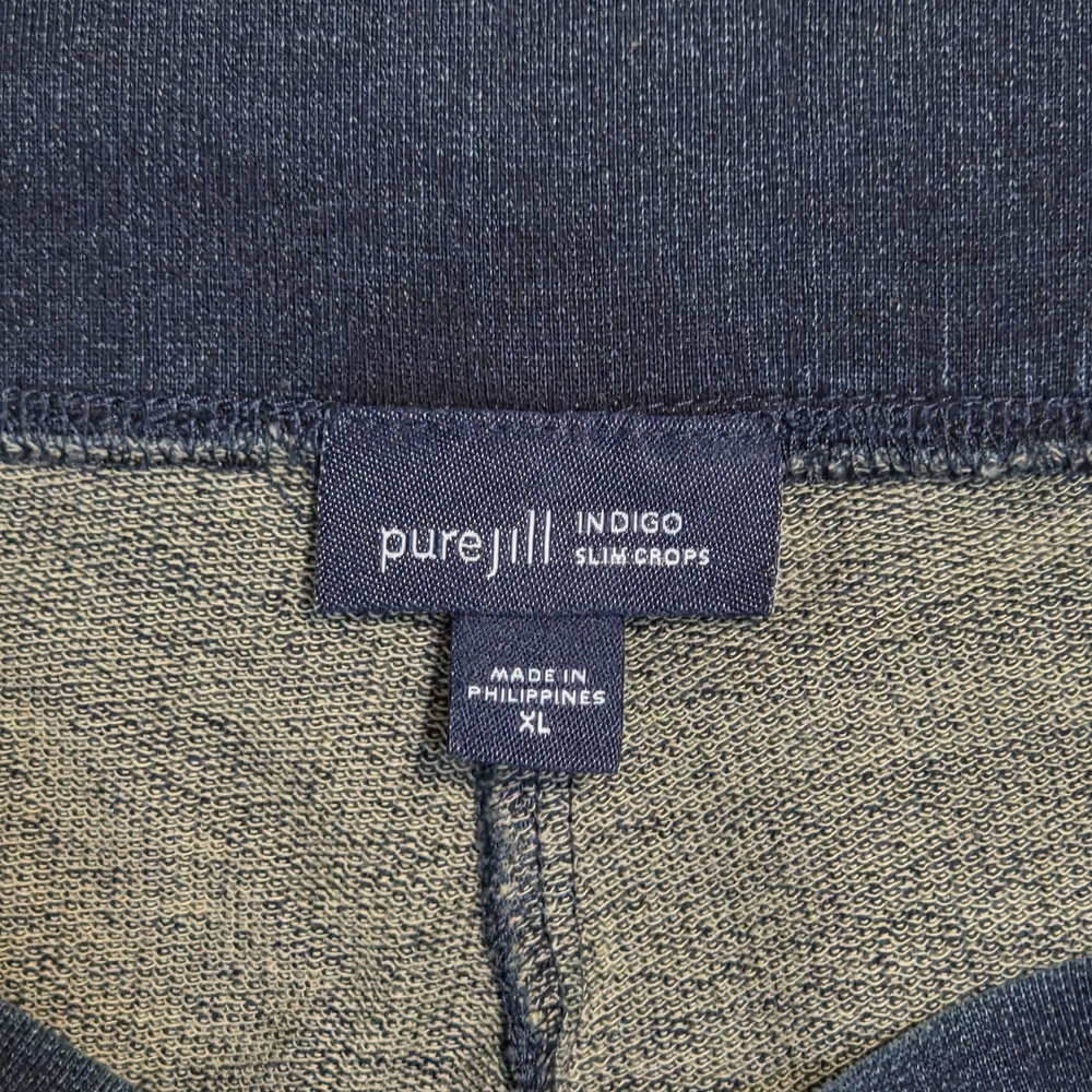 Pure Jill Indigo Slim Crops - Picture 7 of 15